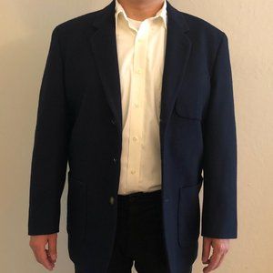 Blazer Suit Jacket Navy Blue